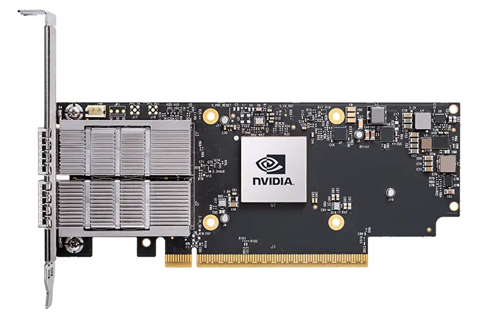 NVIDIA MCX755106AS-HEAT ConnectX-7 NDR200Gb-s dual-port QSFP112 InfiniBand Adapter