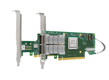 NVIDIA MCX654106A-HCAT ConnectX-6 VPI HDR-200GbE dual-port InfiniBand Adapter