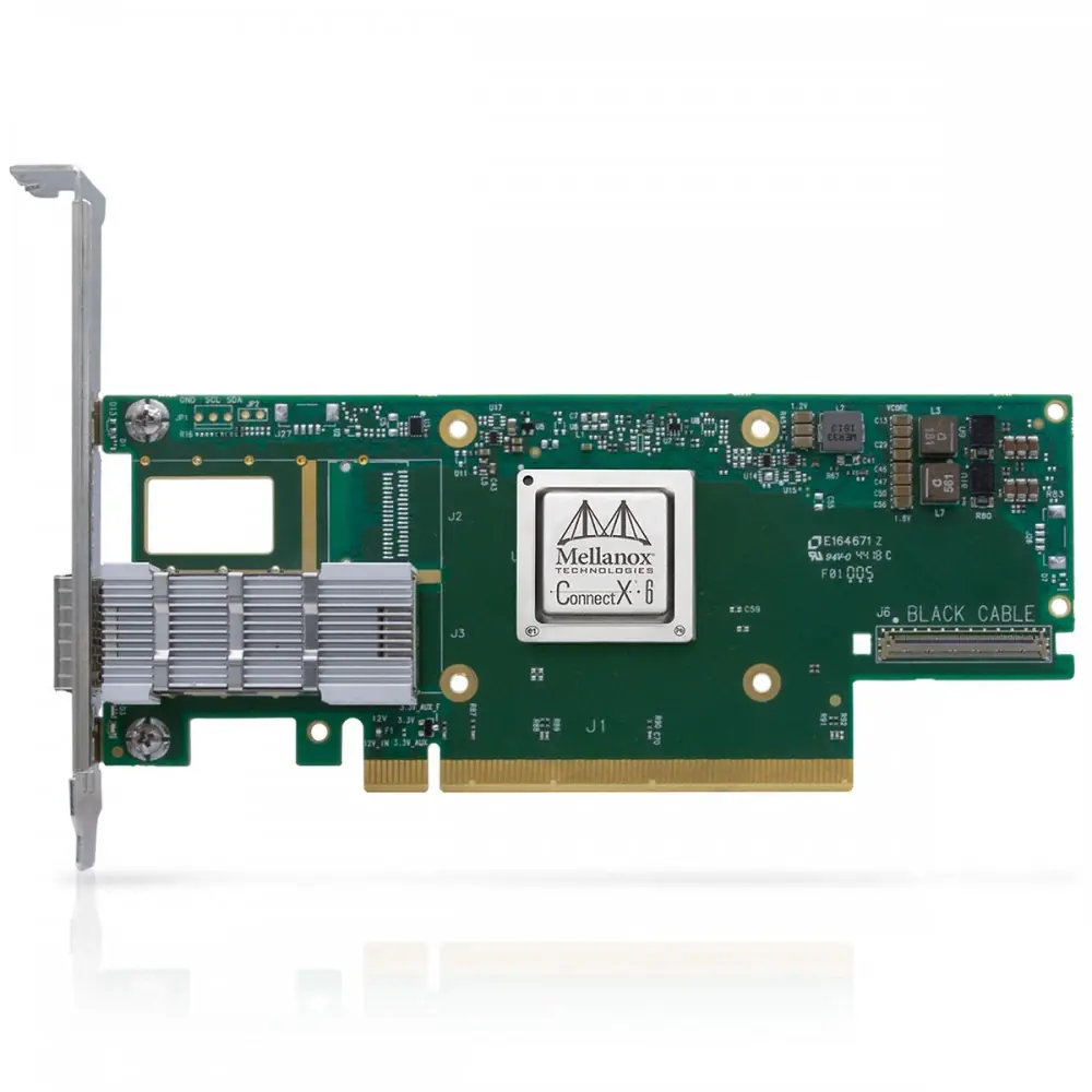 NVIDIA MCX653105A-HDAT-SP ConnectX-6 VPI HDR-200GbE single-port InfiniBand Adapter