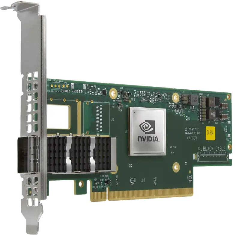 NVIDIA MCX653105A-ECAT-SP ConnectX-6 VPI HDR100-EDR-100GbE single-port InfiniBand Adapter